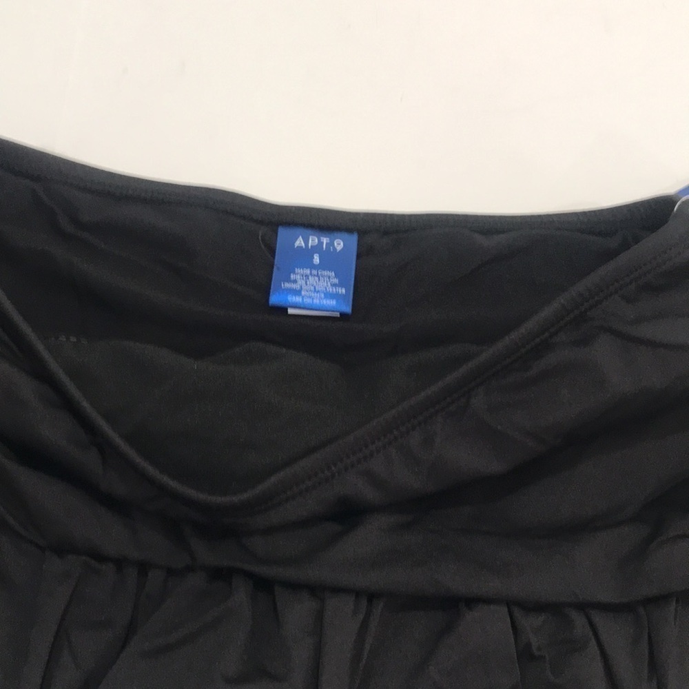 Apartment nine swim wear skirt with panty black NWT - Picture 2 of 4